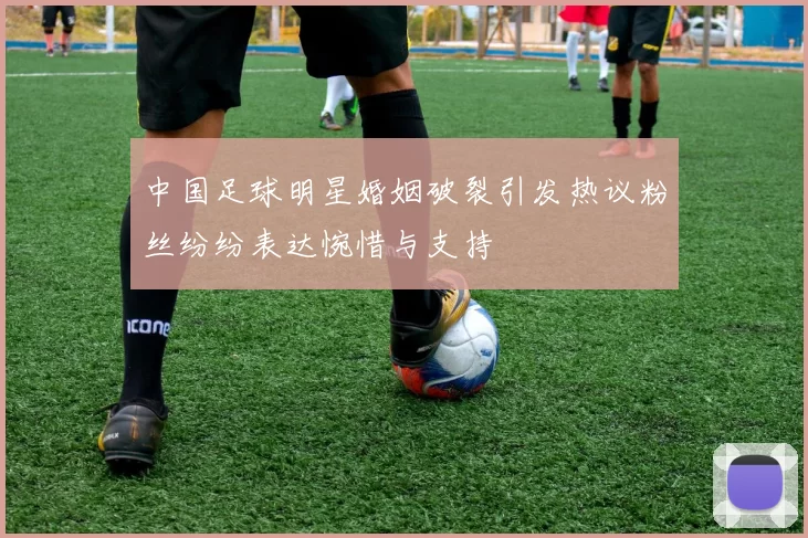 中国足球明星婚姻破裂引发热议粉丝纷纷表达惋惜与支持