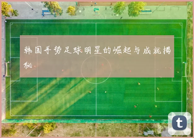 韩国手势足球明星的崛起与成就揭秘